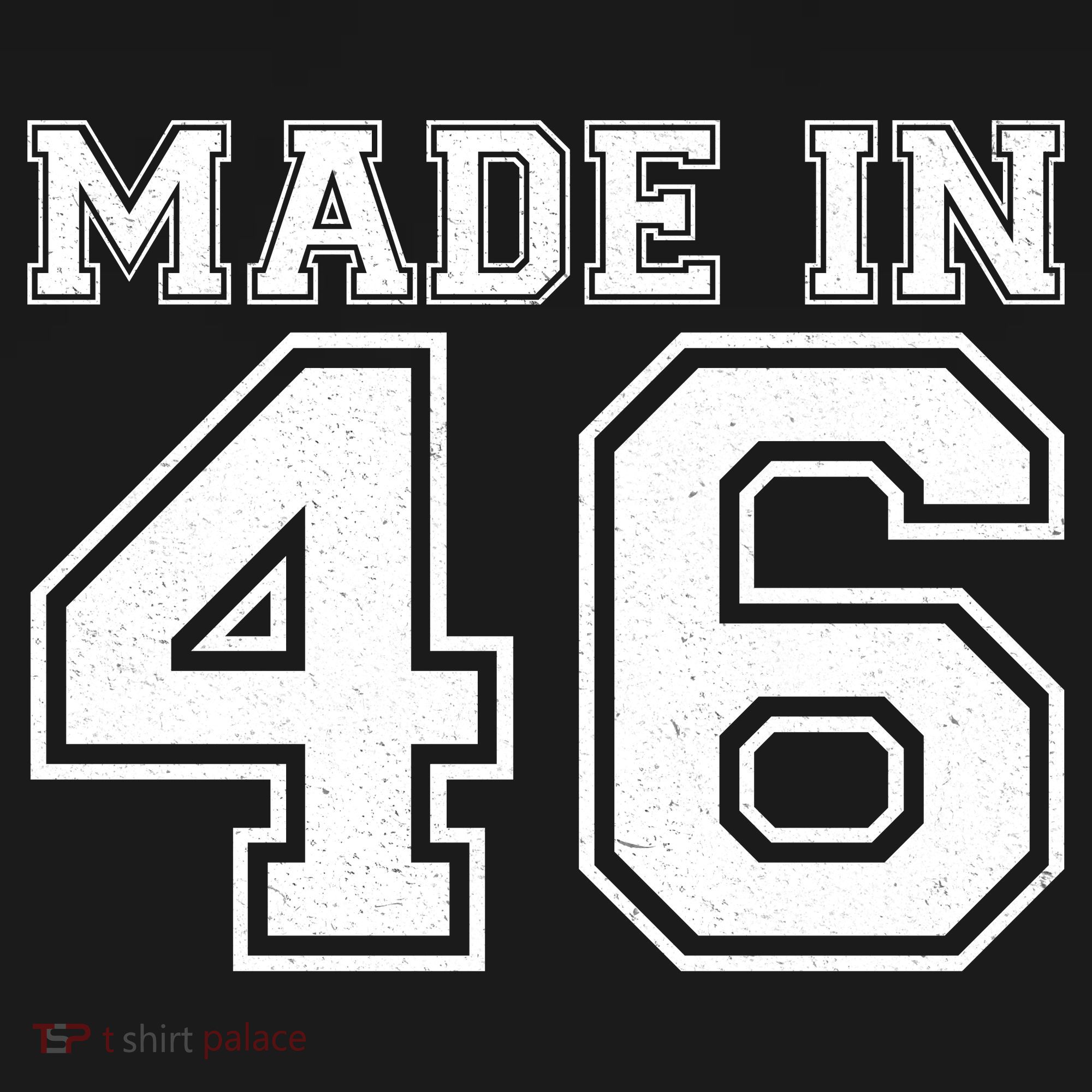 80 Birthday Made In 1946 Sports Jersey Hoodie