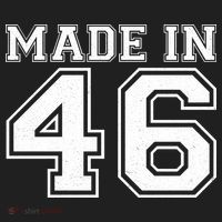 80 Birthday Made In 1946 Sports Jersey Beanie thumb 2