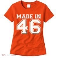 80 Birthday Made In 1946 Sports Jersey Women's T-Shirt thumb 0