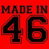 80 Birthday Made In 1946 Sports Jersey Santa Hat thumb 1