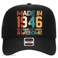 80th Birthday Made In 1946 80 Years Of Being Awesome Hat thumb 0