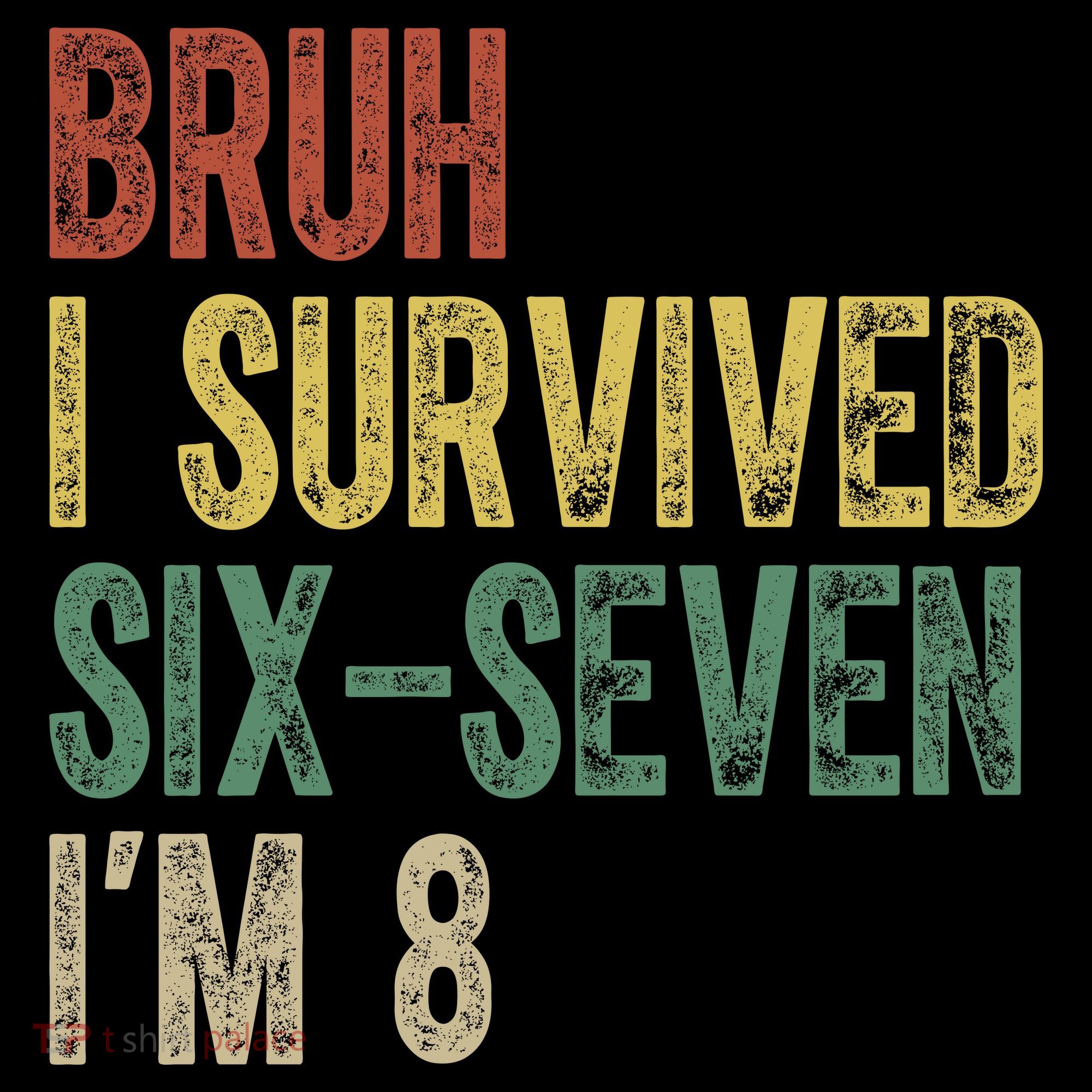 8th Birthday Outfit I`m 8 Year Old Six Seven Bruh 6-7 Coffee Mug