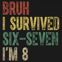 8th Birthday Outfit I`m 8 Year Old Six Seven Bruh 6-7 Women's Hoodie thumb 2