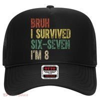 8th Birthday Outfit I`m 8 Year Old Six Seven Bruh 6-7 Hat thumb 0