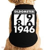 80th Birthday Oldometer 1946 Doggie Tank thumb 0