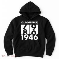 80th Birthday Oldometer 1946 Hoodie thumb 0