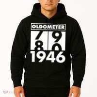 80th Birthday Oldometer 1946 Hoodie thumb 2