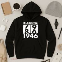 80th Birthday Oldometer 1946 Hoodie thumb 3