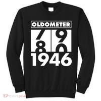 80th Birthday Oldometer 1946 Sweatshirt thumb 0