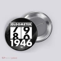 80th Birthday Oldometer 1946 Button thumb 0