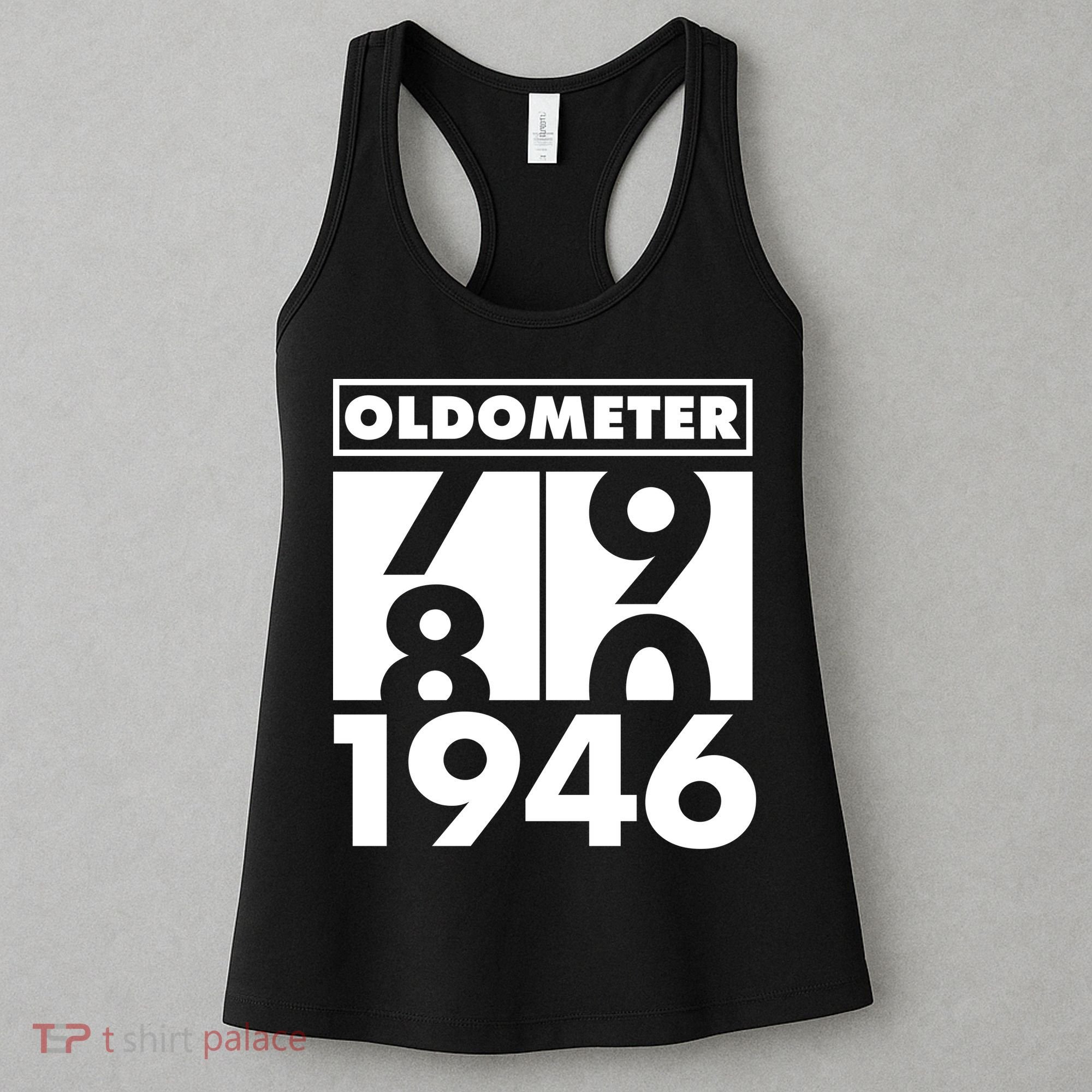 80th Birthday Oldometer 1946 Women's Tank Top