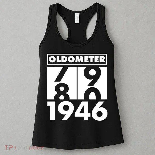 80th Birthday Oldometer 1946 Women's Tank Top