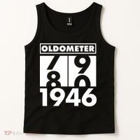 80th Birthday Oldometer 1946 Tank Top thumb 2