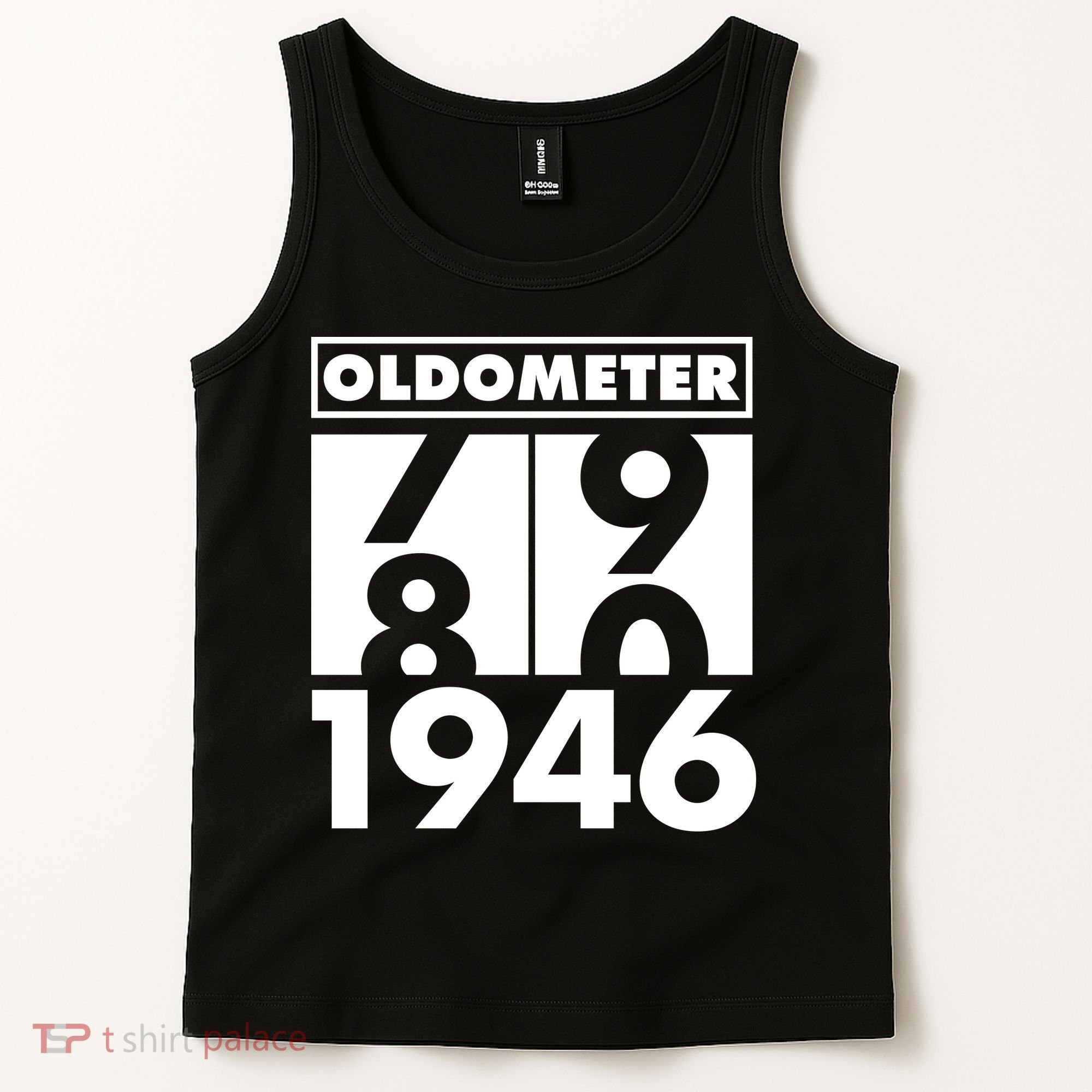80th Birthday Oldometer 1946 Tank Top