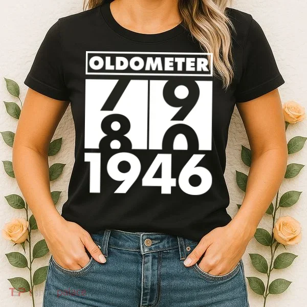 80th Birthday Oldometer 1946 Women's T-Shirt
