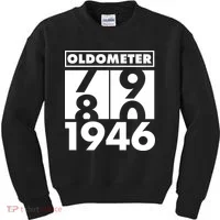 80th Birthday Oldometer 1946 Kids Sweatshirt thumb 0