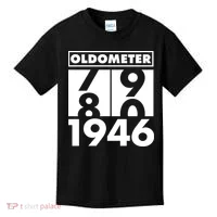 80th Birthday Oldometer 1946 Kids T-Shirt thumb 0