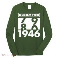 80th Birthday Oldometer 1946 Long Sleeve Shirt thumb 0