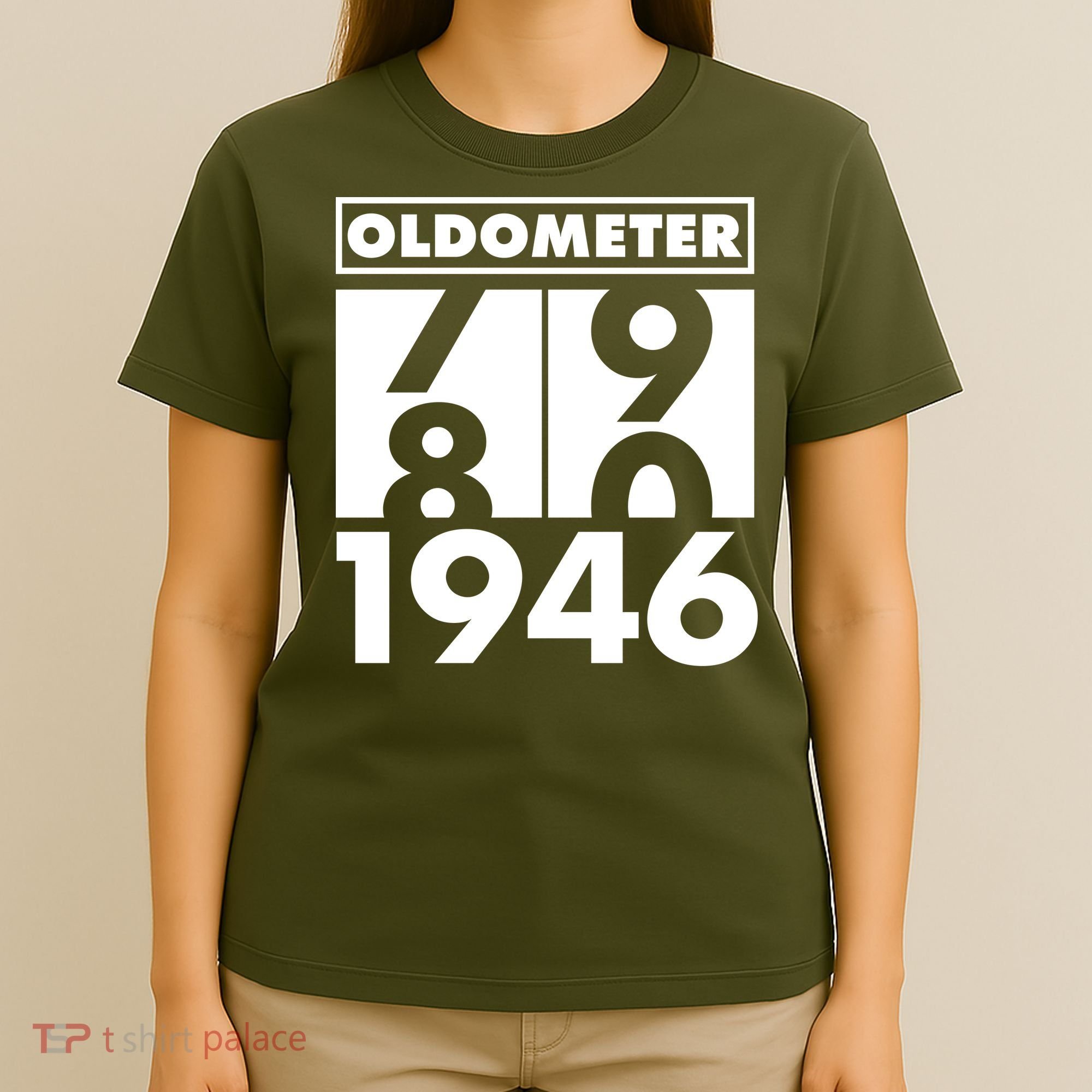 80th Birthday Oldometer 1946 T-Shirt