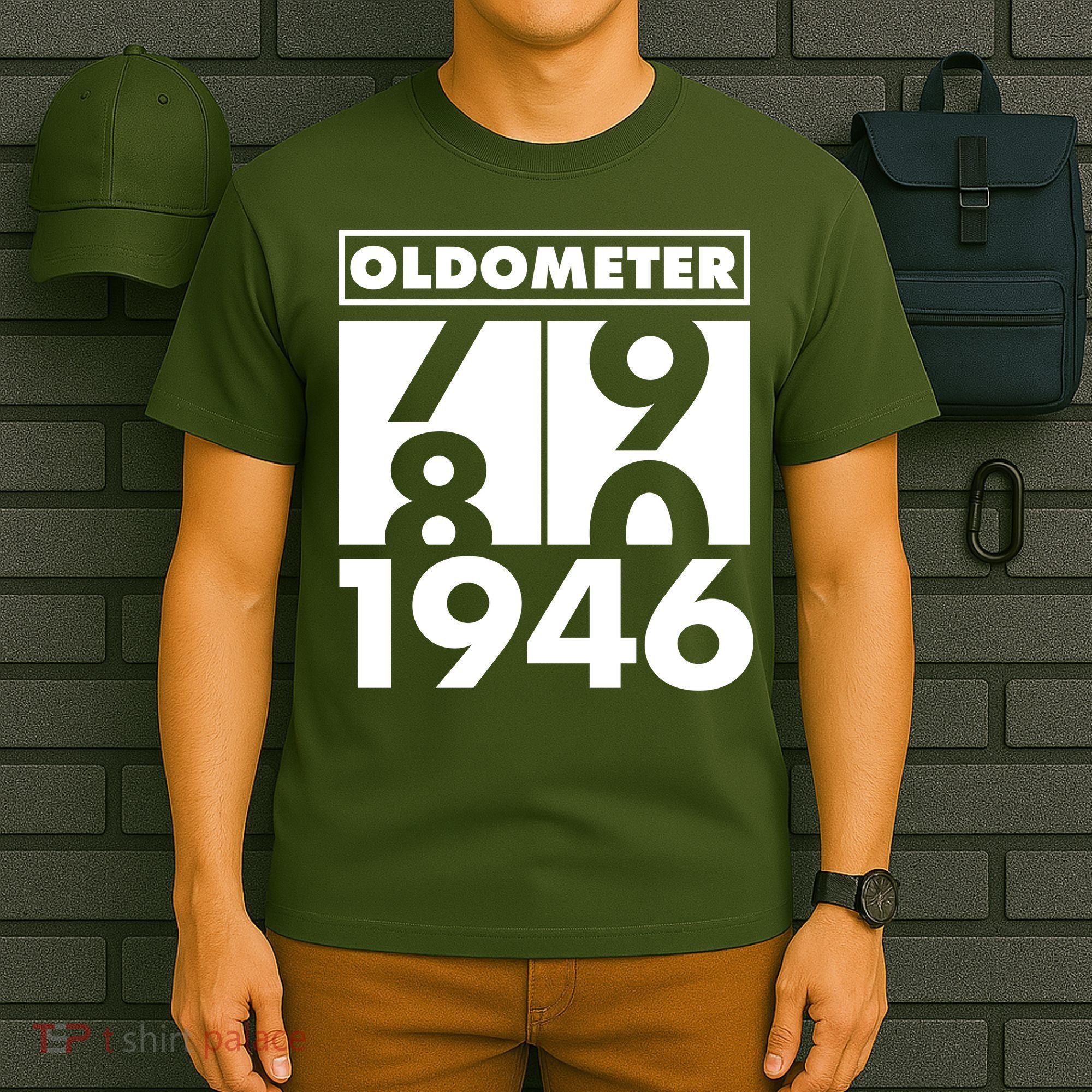 80th Birthday Oldometer 1946 T-Shirt