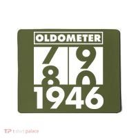 80th Birthday Oldometer 1946 Mousepad thumb 0