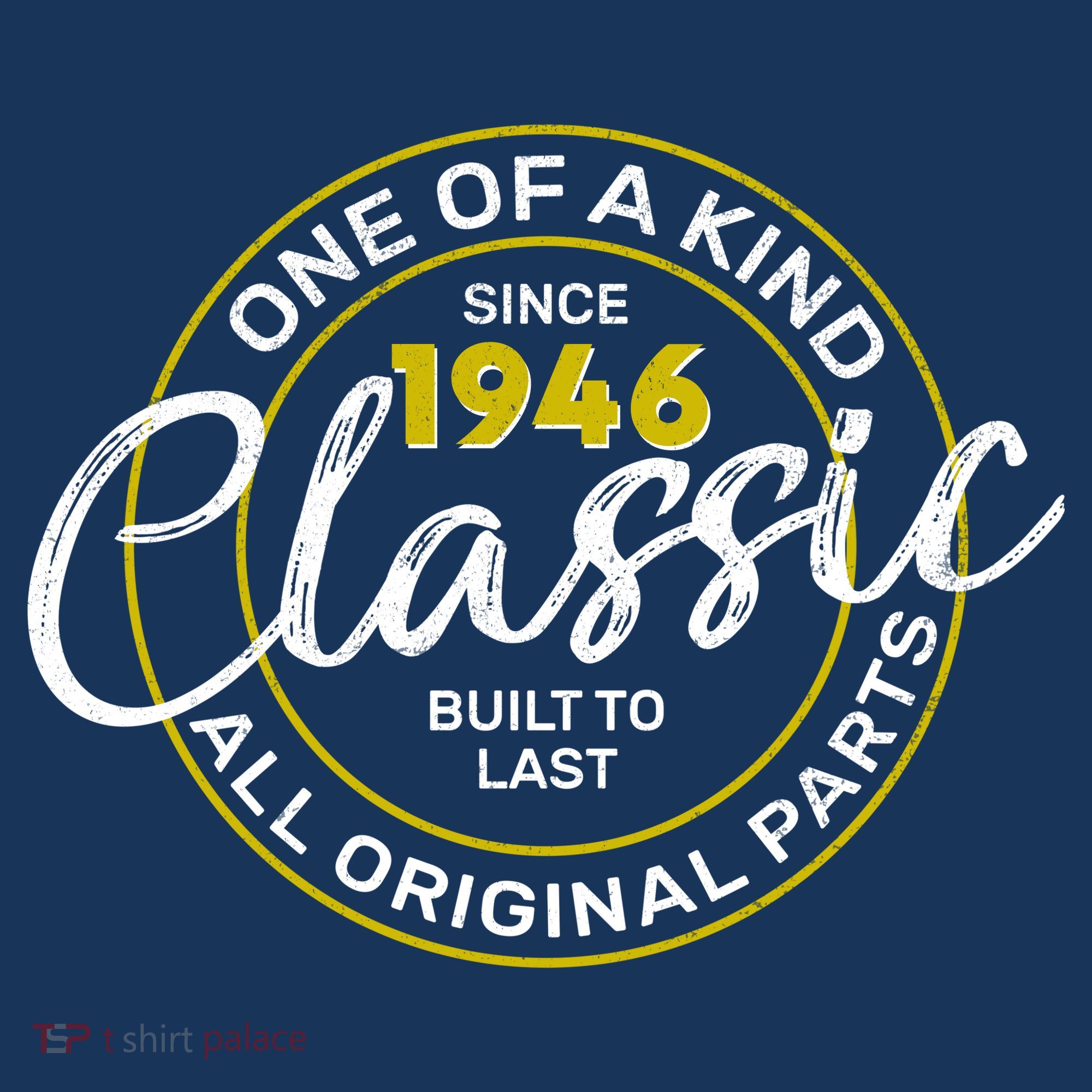 80th Birthday One Of A Kind Since 1946 Classic Built To Last All Original Parts  Women's Tank Top