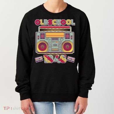80th Birthday Oldschool Boombox 1946 Women's Sweatshirt