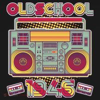 80th Birthday Oldschool Boombox 1946 Sweatshirt thumb 3