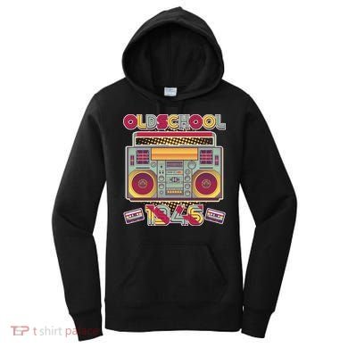 80th Birthday Oldschool Boombox 1946 Women's Hoodie