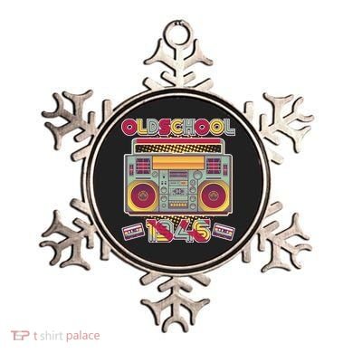 80th Birthday Oldschool Boombox 1946 Ornament