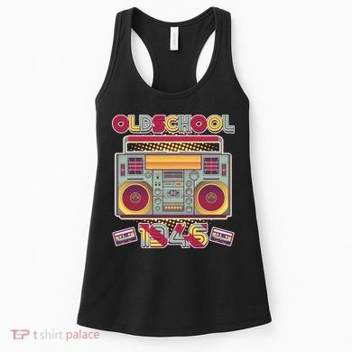 80th Birthday Oldschool Boombox 1946 Women's Tank Top