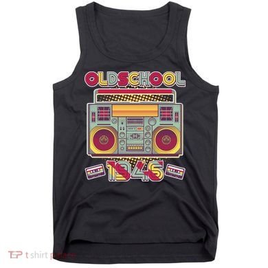 80th Birthday Oldschool Boombox 1946 Tank Top