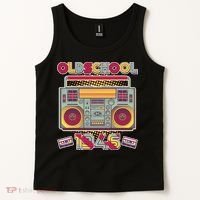 80th Birthday Oldschool Boombox 1946 Tank Top thumb 2