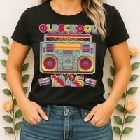 80th Birthday Oldschool Boombox 1946 Women's T-Shirt thumb 2