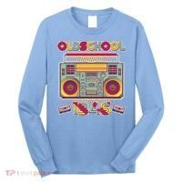 80th Birthday Oldschool Boombox 1946 Long Sleeve Shirt thumb 0