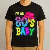 80's Baby Retro Fashion Throwback Culture Party Lover T-Shirt thumb 3