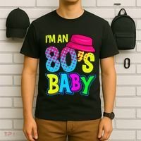 80's Baby Retro Fashion Throwback Culture Party Lover T-Shirt thumb 6