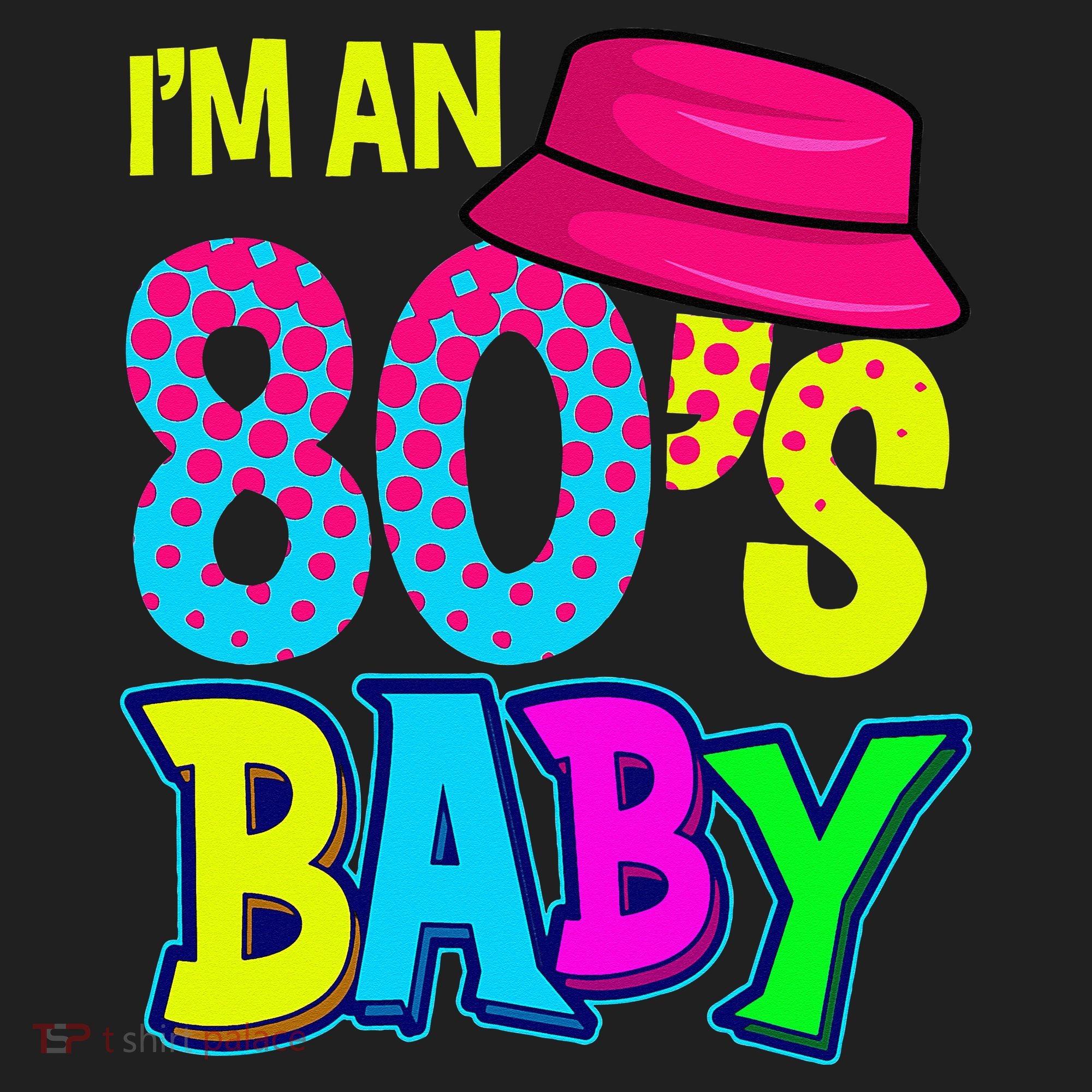 80's Baby Retro Fashion Throwback Culture Party Lover Hat