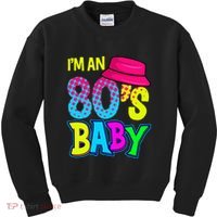 80's Baby Retro Fashion Throwback Culture Party Lover Kids Sweatshirt thumb 0