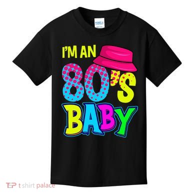80's Baby Retro Fashion Throwback Culture Party Lover Kids T-Shirt