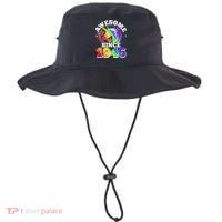 80th Birthday Rainbow Unicorn Awesome Since 1946 Bucket Hat thumb 0