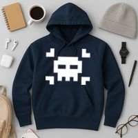 8 Bit Skull Hoodie thumb 3