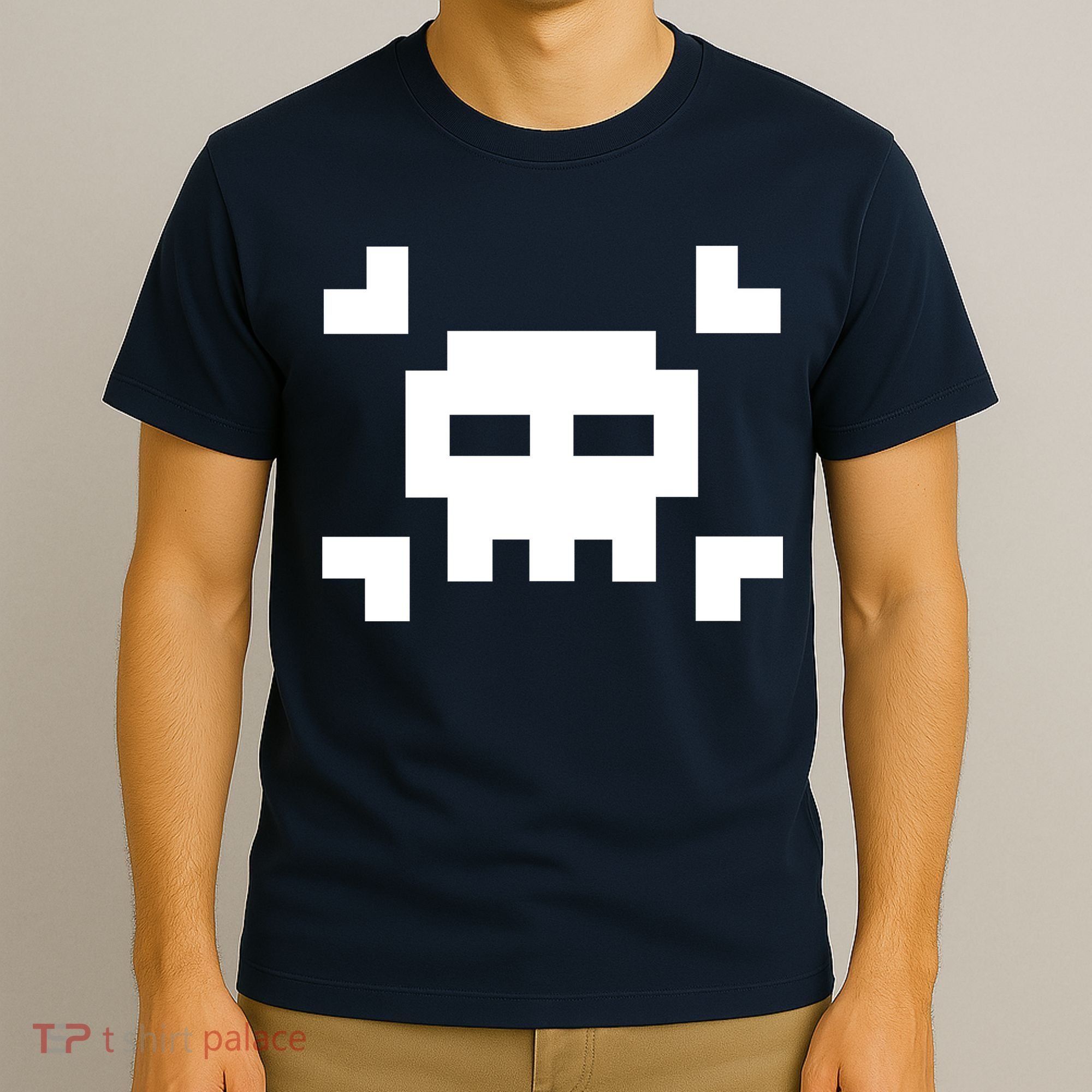 8 Bit Skull T-Shirt