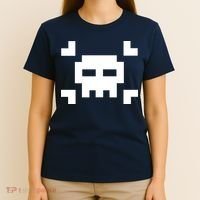 8 Bit Skull T-Shirt thumb 4