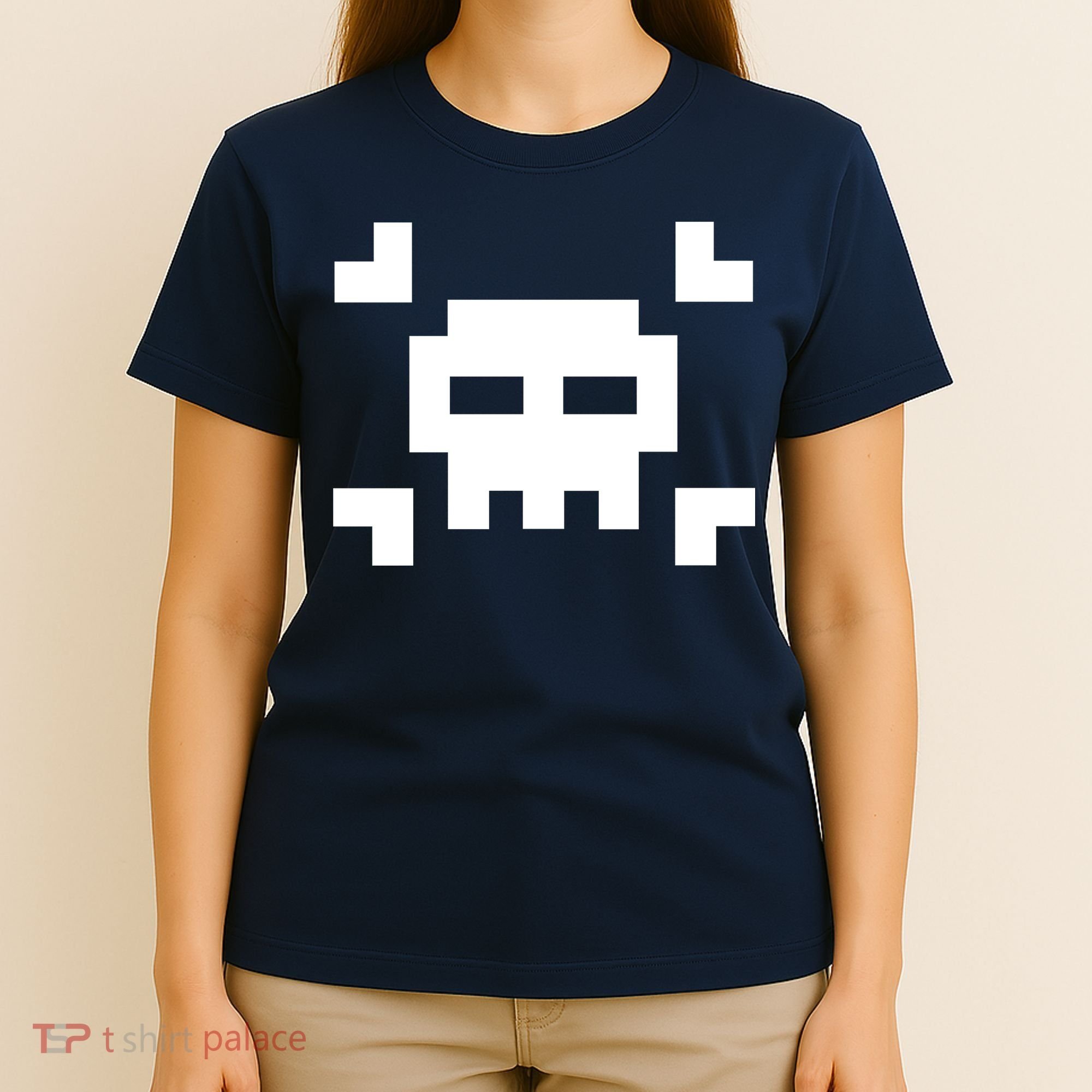 8 Bit Skull T-Shirt