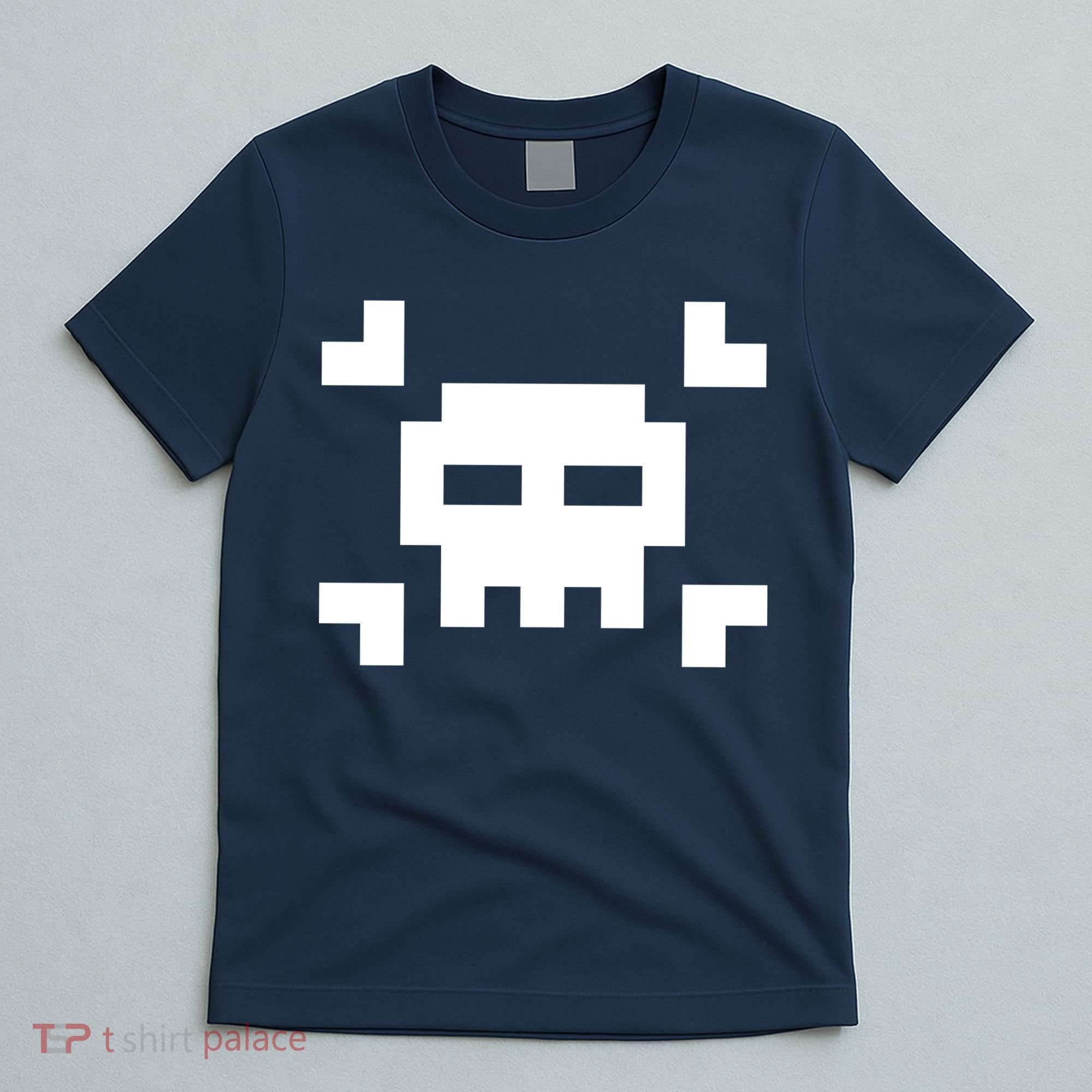 8 Bit Skull T-Shirt