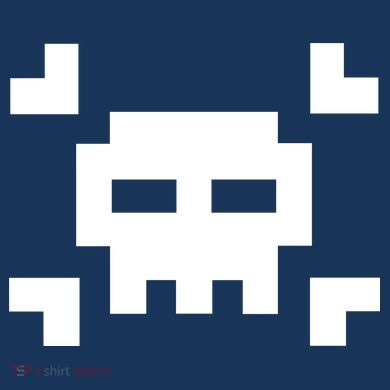 8 Bit Skull T-Shirt