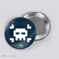 8 Bit Skull Button thumb 0