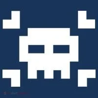 8 Bit Skull Coaster thumb 2