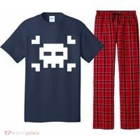 8 Bit Skull Pajama Set thumb 0